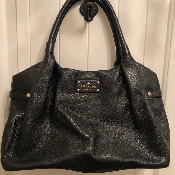 kate spade Handbags - Kate Spade black leather bag